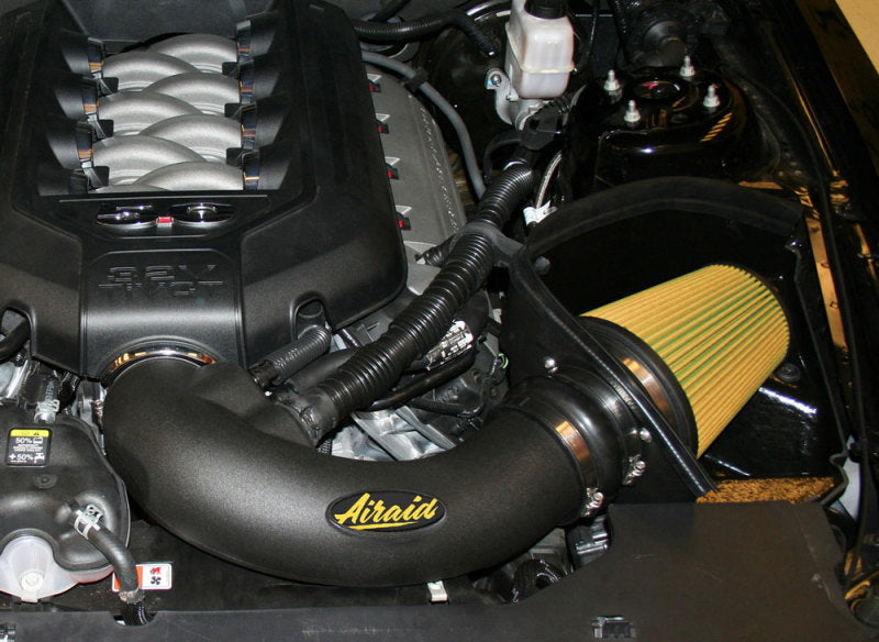 Airaid 11-14 Ford Mustang GT 5.0L MXP Intake System w/ Tube 455-264 455-264 Photo - Mounted