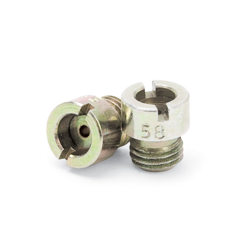 Edelbrock Standard Main Jets. 1/4-32 Thread. Jet #58. Size-0.057". Quantity-2. 12458 Photo - Primary