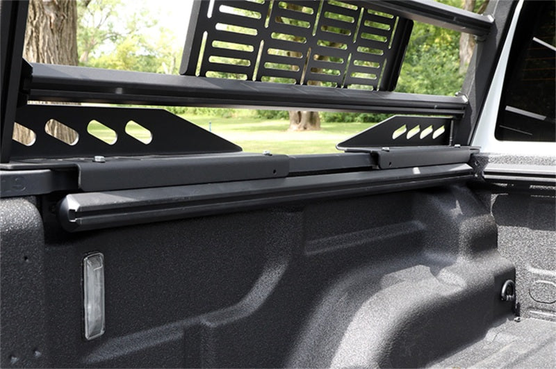 Dee Zee Deezee 20-23 Jeep Gladiator Cargo Management - Hex Bed Rails Txt Blk DZ99752TB DZ99752TB Photo - Mounted