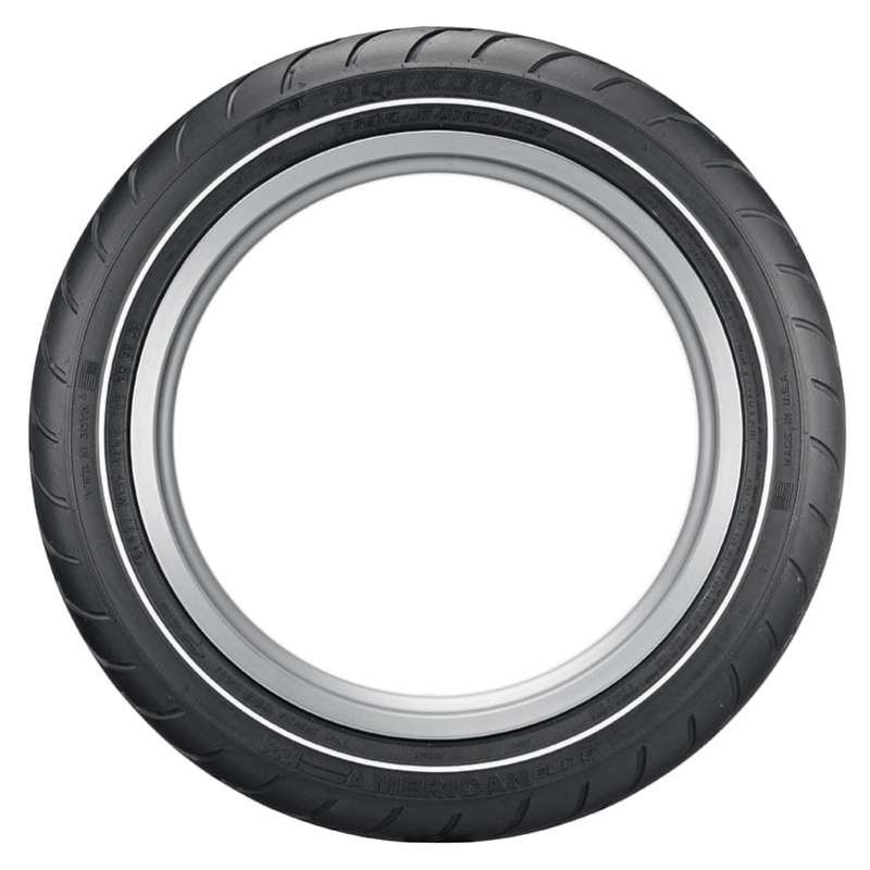 Dunlop American Elite Bias Front Tire - 130/80B17 M/C 65H TL  - Narrow Whitewall 45131875 45131875 Photo - Primary