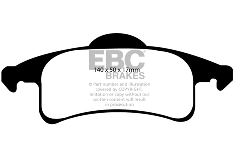 EBC Disc Brake Pad Set DP61606 Photo - Primary
