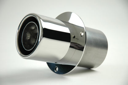 Gibson Marine Power Tip Muffler (Pair) Transom Mount - 4in Inlet/4in Length - Stainless 310002 310002 Photo - Primary