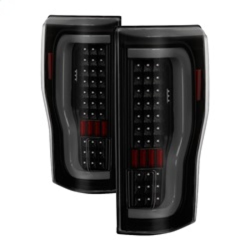 SPYDER xTune 17-18 Ford F-250 Super Duty (Excl LED Models) LED Tail Lights-Blk Smk (ALT-ON-FS17-LBLED-BSM) 9041617 9041617 Photo - Primary