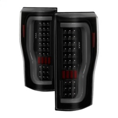 SPYDER xTune 17-18 Ford F-250 Super Duty (Excl LED Models) LED Tail Lights-Blk Smk (ALT-ON-FS17-LBLED-BSM) 9041617 9041617 Photo - Primary