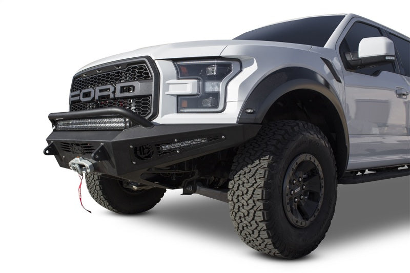 Addictive Desert Designs 2017-2019 Ford Raptor HoneyBadger Winch Front Bumper F117382860103 Photo - Mounted
