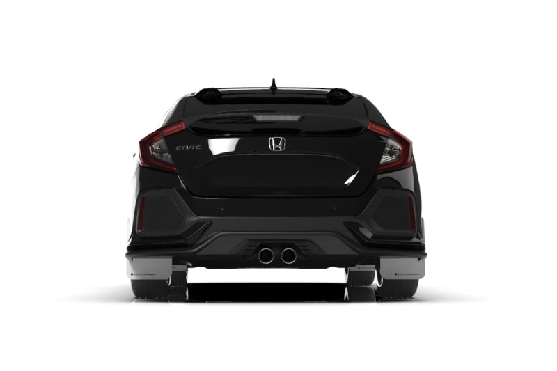 Rally Armor 17-19 Civic Sport Touring & Hatch Only UR White Mud Flap w/ Black Logo MF51-UR-WH/BLK MF51-UR-WH/BLK User 1
