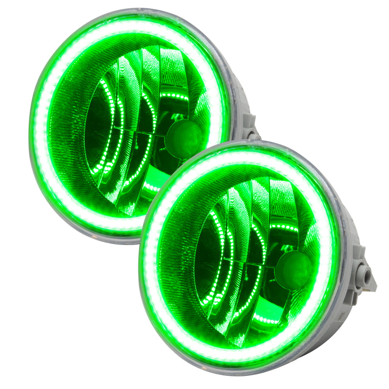 ORACLE Lighting 06-10 Ford F-150 Pre-Assembled LED Halo Fog Lights -Green 7044-004 7044-004 Photo - Primary
