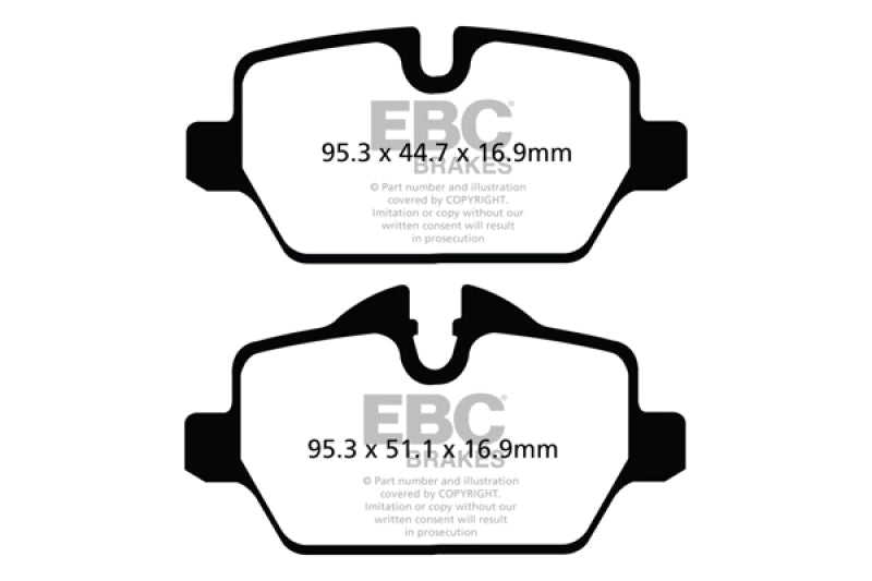 EBC Disc Brake Pad Set DP42102R Photo - Primary