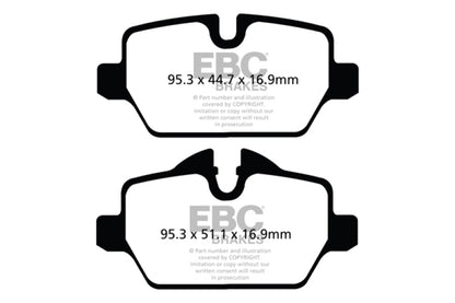 EBC Disc Brake Pad Set DP42102R Photo - Primary