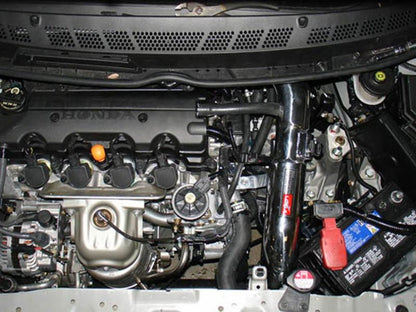 Injen Black Cold Air Intake 06-09 Civic Ex 1.8L 4 Cyl. (Manual) SP1569BLK Photo - Mounted