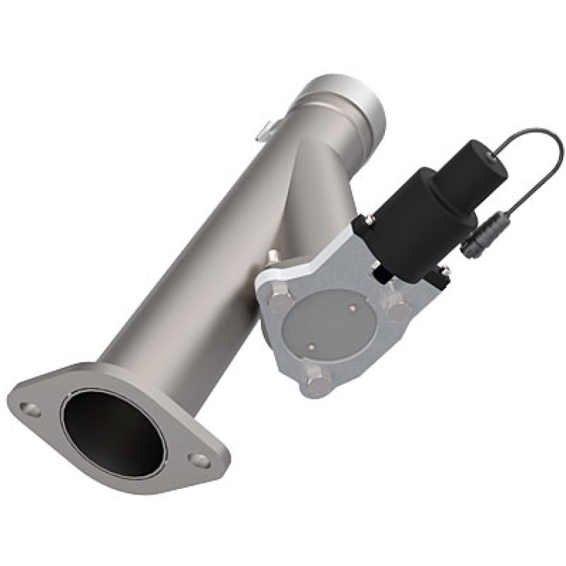 QTP 2019 Ram 1500 3in 304SS Aggressor Cutout Mid Pipe 520019 520019 Photo - Primary