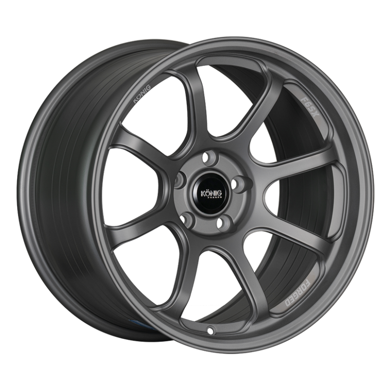 Konig Forged F6SX 18x10.5 5x114.3 ET25 Satin Grey Wheel (Knurled Bead) F6SXT851425G F6SXT851425G User 1