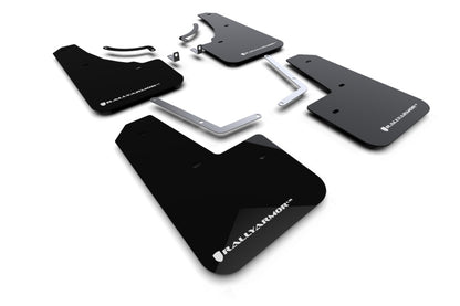 Rally Armor - 2024 Mazda CX-50 Black UR Mud Flap W/White Logo (Will Not Fit CX-5) MF107-UR-BLK-WH MF107-UR-BLK-WH Photo - Primary