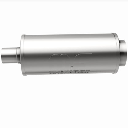 MagnaFlow 6" Round Center/Center Performance Muffler With Tip 14846 360 Degree Image Set