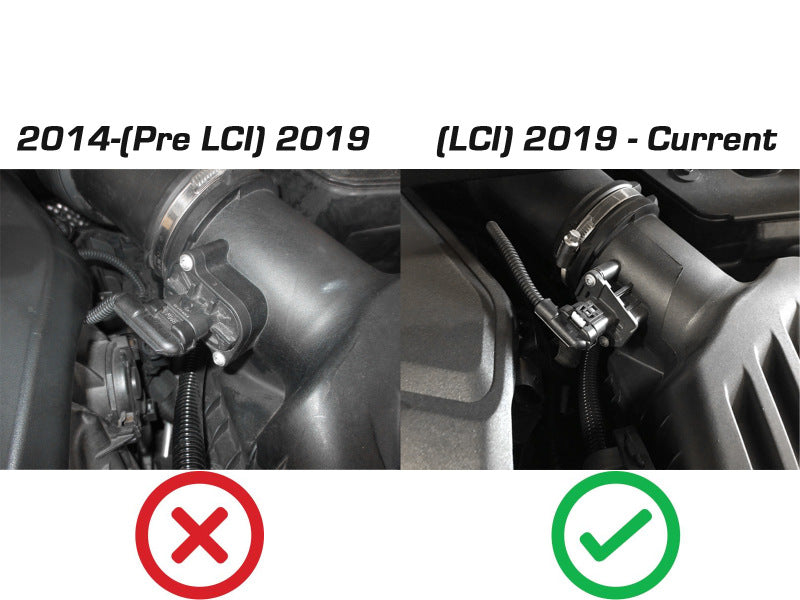 aFe 19-21 Mini Cooper / S / Clubman L3 1.5L (t) MagnumFORCE Intake Stage-2 Pro DRY S 52-10011D 52-10011D Technical Drawing
