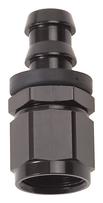 Russell -6 AN Straight Twist-Lok Hose End - Black 624013 Photo - Primary