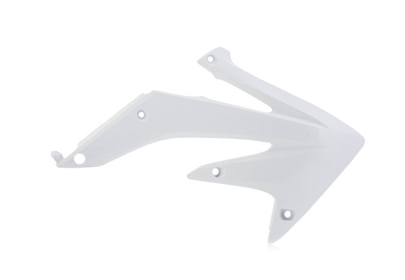 Acerbis 05-08 Honda CRF450R Radiator Shroud - White 2043640002 2043640002 Photo - Primary