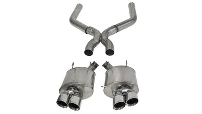 Corsa Performance 13-13 Ford Mustang Shelby GT500 5.8L V8 Polished Sport Axle-Back 14323 Photo - Primary