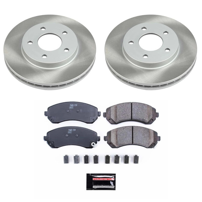 PowerStop Power Stop 01-05 Pontiac Aztek Front Semi-Coated Rotor Kit SC5233 SC5233 Photo - Primary