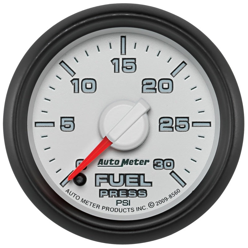 Autometer Gauge,Fuel Press,2 1/16",30Psi Digital Stepper Motor,Ram Gen 8560 Photo - Primary