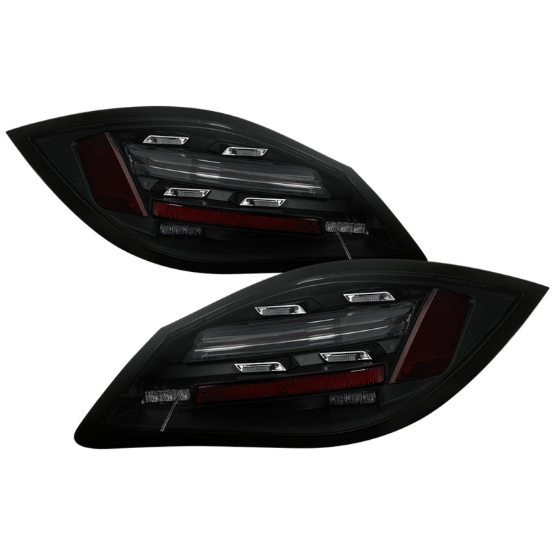 Spyder Porsche 987 Cayman 06-08 / Boxster 09-12 LED Tail Lights - Sequential Signal - Smoke 5086846 5086846 Photo - Primary
