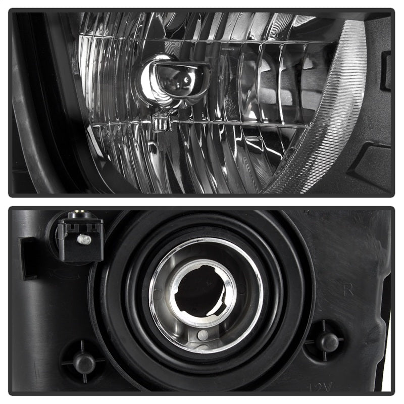 SPYDER xTune 10-13 Chevrolet Camaro OEM Style Halogen Headlights - Black (HD-JH-CCAM10-OE-BK) 9042461 9042461 Photo - Unmounted