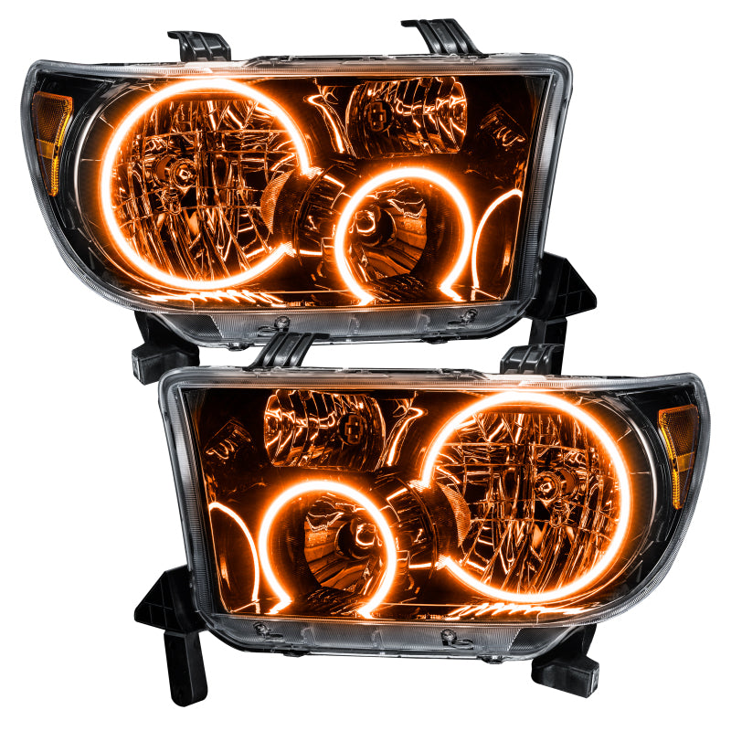 ORACLE Lighting Oracle 07-11 Toyota Tundra Pre-Assembled Headlights - Black Housing - ColorSHIFT w/ BC1 Controller 7119-335 7119-335 Photo - out of package
