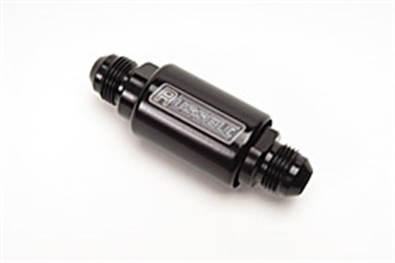 Russell # 8 Male 3.25" Lenght Fuel Filter- Black 650103 Photo - Unmounted