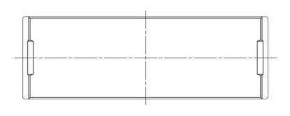 ACL Toyota G16E-GTS (GR Yaris) Race Series Rod Bearing Set 3B8532HX-STD 3B8532HX-STD Technical Drawing