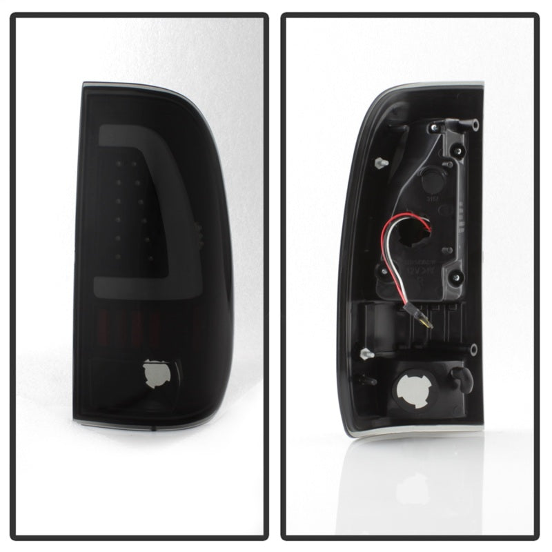 SPYDER xTune 97-03 Ford F-150 Light Bar LED Tail Lights - Black Smoke (ALT-ON-FF15097-LBLED-BSM) 9038501 9038501 Photo - Unmounted