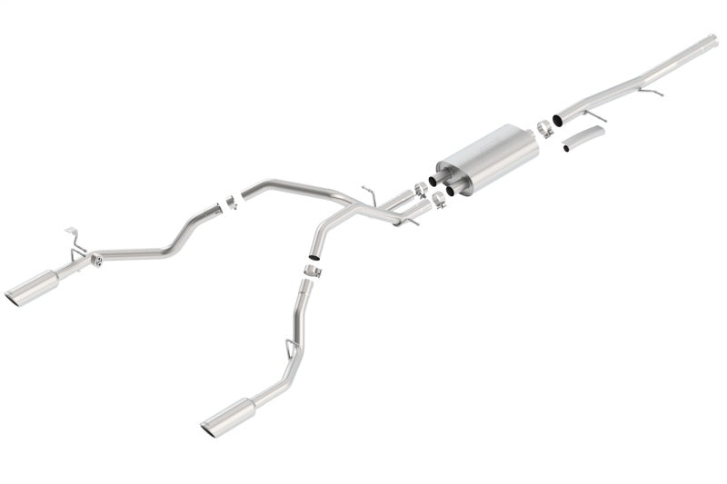 Borla 09-11 Chevrolet Silverado / 09-11 GMC Sierra S-Type SS Catback Exhaust 140429 140429 Photo - Primary