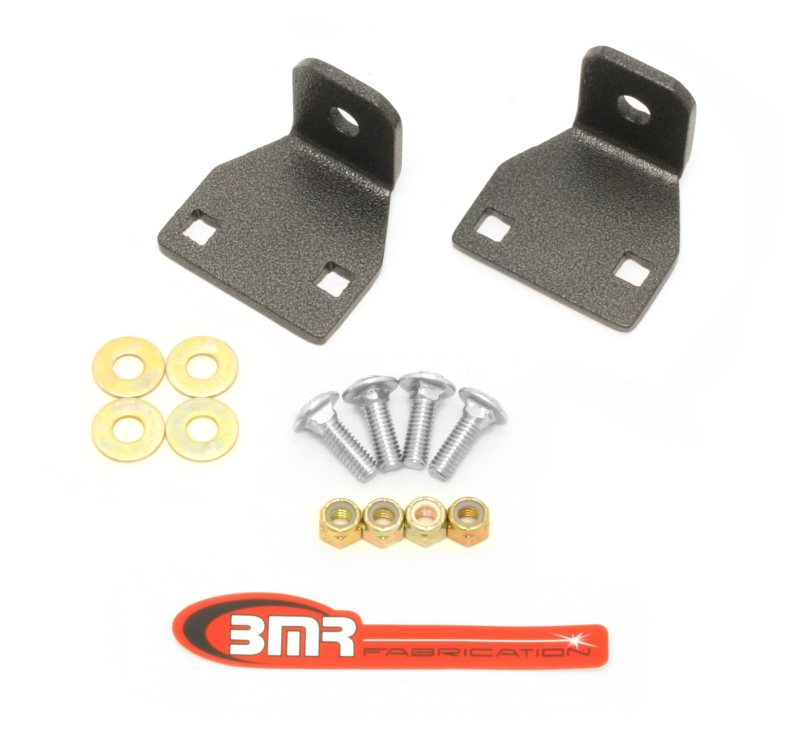 BMR 10-11 5th Gen Camaro Rear Lower Control Arm End Link Mounting Brace - Black Hammertone ELK009H ELK009H User 1