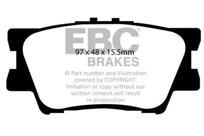 EBC Disc Brake Pad Set DP61793 Photo - Primary