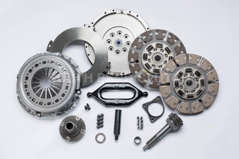 South Bend Clutch 94-03 Dodge 5.9L NV4500 Street Dual Disc Clutch Kit w/ Input Shaft SDD3250-5K Photo - Primary