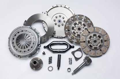 South Bend Clutch 94-03 Dodge 5.9L NV4500 Street Dual Disc Clutch Kit w/ Input Shaft SDD3250-5K Photo - Primary