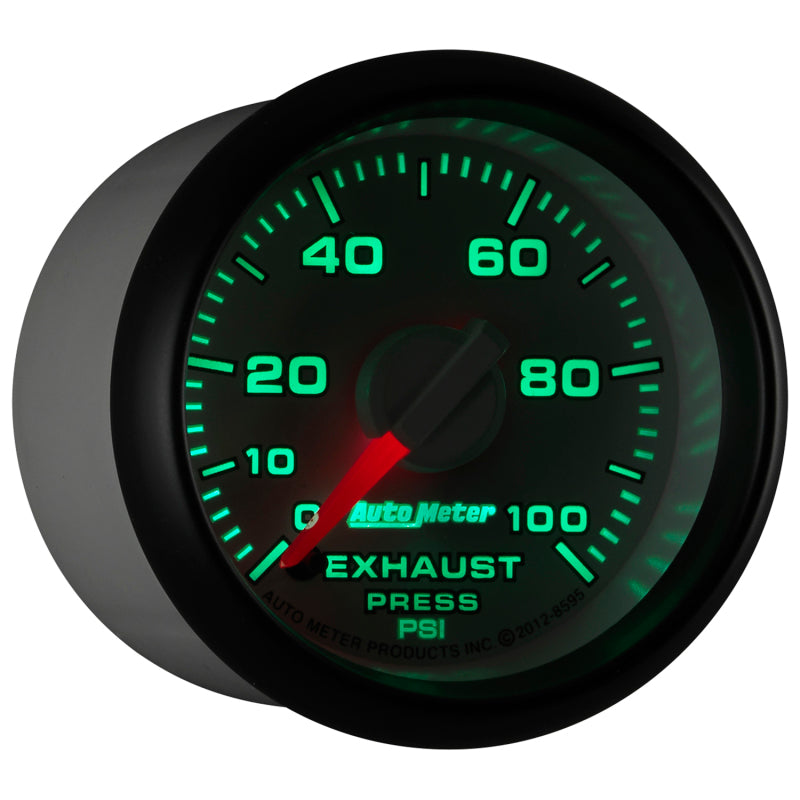 Autometer 2-1/16" Exhaust Pressure, 0-100 Psi, Stepper Motor Gen 3 Dodge Factor 8595 User 6
