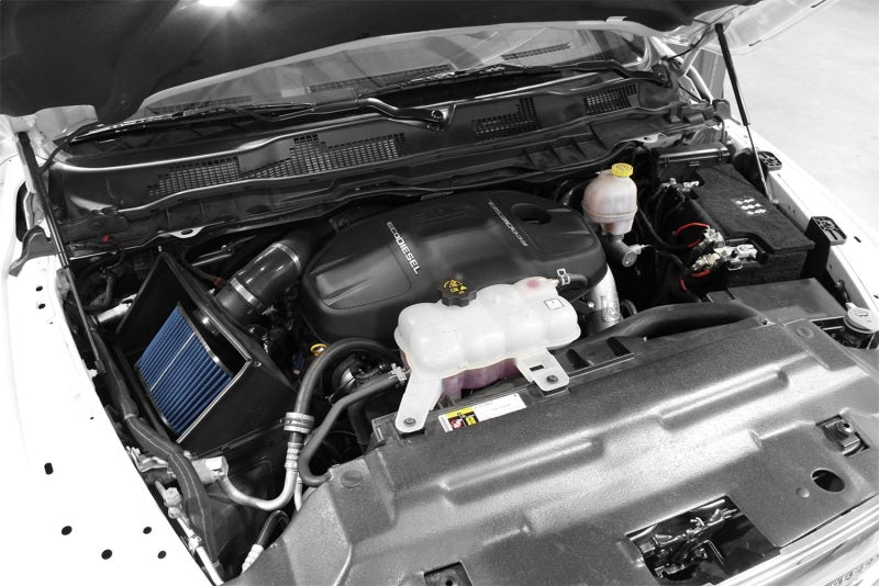 aFe Magnum FORCE Stage-2 Pro 5R Cold Air Intake System: RAM 1500 EcoDiesel 54-32572 Photo - Mounted