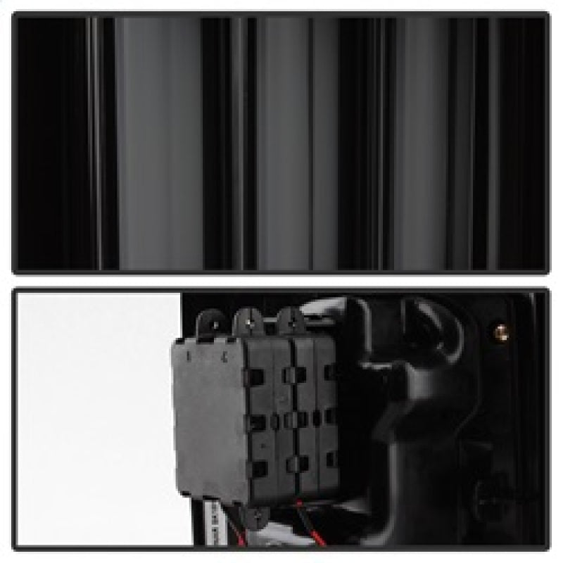 Spyder 07-16 Jeep Wrangler Verison 2 Light Bar LED Tail Lights - Smoke (ALT-YD-JWA07V2-LBLED-BSM) 5084781 5084781 Photo - Unmounted