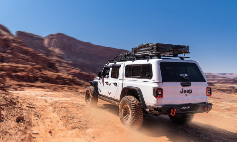 Bushwacker 2020 Jeep Gladiator Launch Edition Flat Style Flares 4pc - Black 10928-07 10928-07 Photo - Mounted