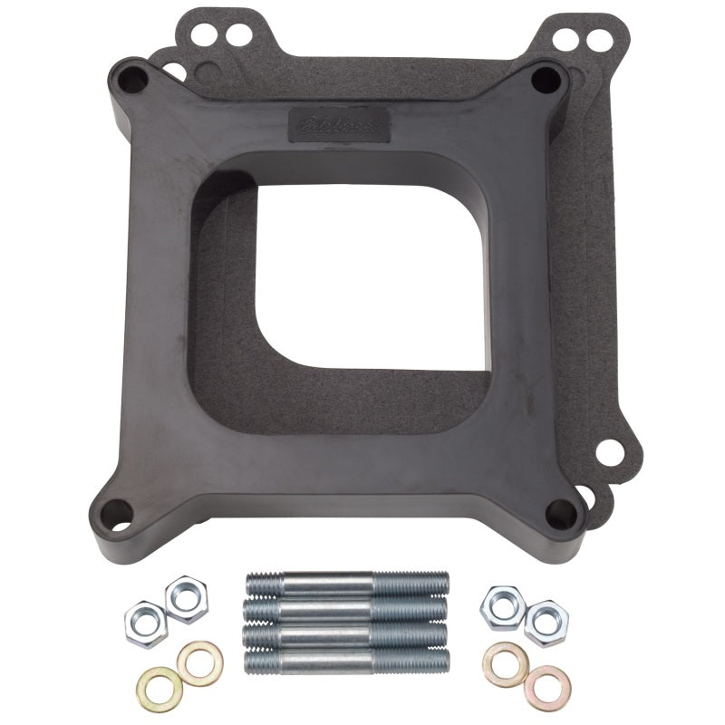 Edelbrock Carb Spacer 1-Inch 1-Hole 8710 Photo - Primary