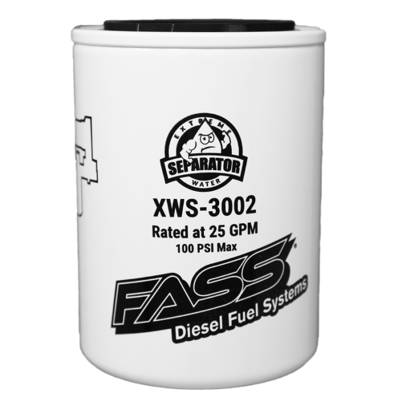 FASS Fuel Systems FASS Hydroglass Titanium Signature Series Extreme Water Separator XWS-3002 XWS3002