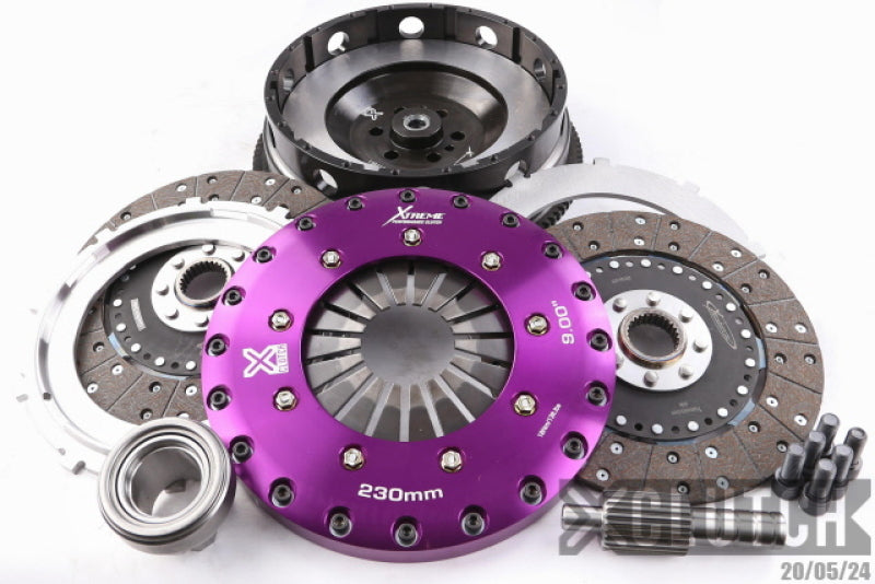 XCLUTCH 2011 BMW 1 Series M Base 3.0L 9in Twin Solid Organic Clutch Kit XKBM23596-2G XKBM23596-2G Photo - Primary