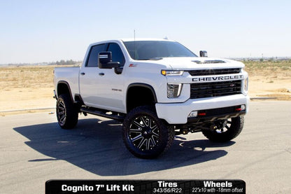 Cognito 20-24 Chevy/GMC Silv/Sierra 2500/3500 HD 2WD/4WD 7in Perf Lift Kit w/ Fox PSRR 2.0 Shocks 110-P1033 110-P1033 Photo - lifestyle view