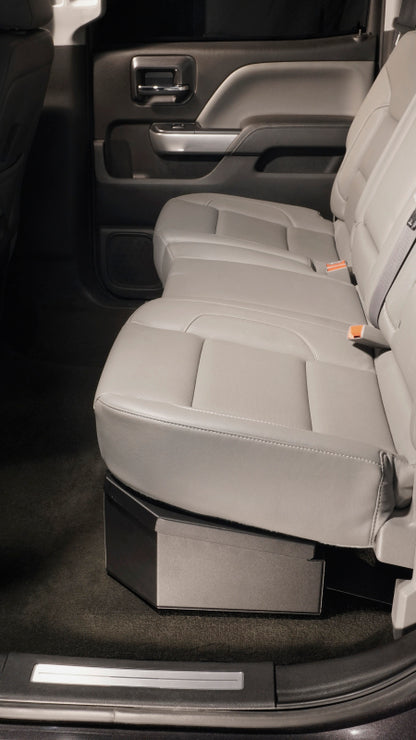 Tuffy Products Tuffy Underseat Lockbox 2/3 Length W/ Keyed Lock For Chevrolet Silverado & Gmc Sierra 340-01 340-01 Photo - Mounted