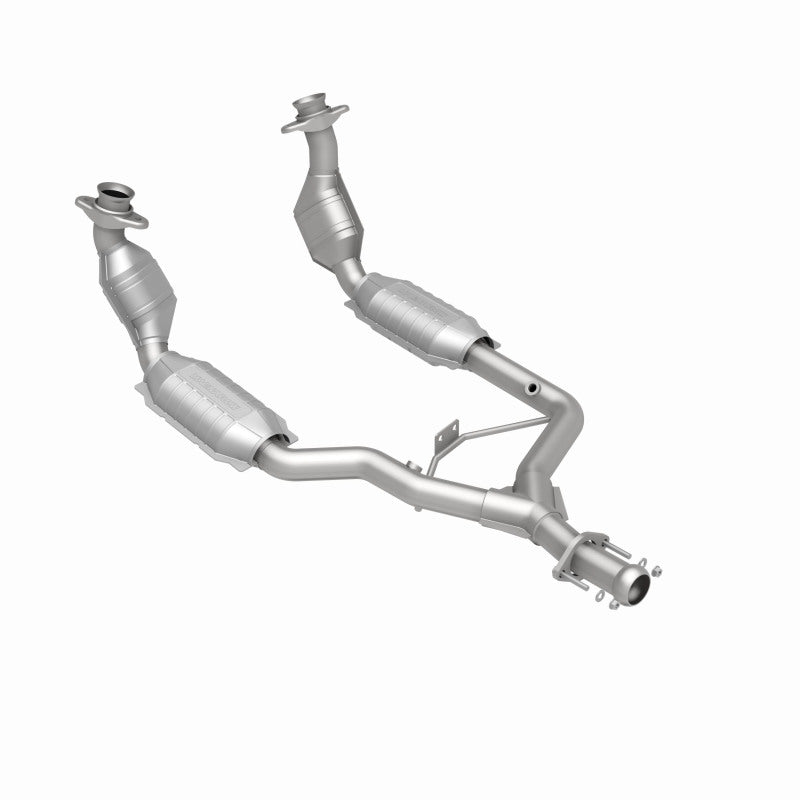 MagnaFlow Ford Mustang HM Grade Federal / EPA Compliant Direct-Fit Catalytic Converter 93344 360 Degree Image Set