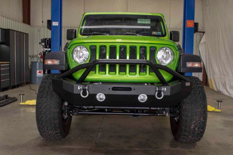 Fishbone Offroad 2018+ Jeep Wrangler JL Mid-Width Winch Front Bumper FB22088 FB22088 Photo - lifestyle view