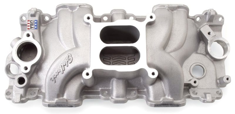 Edelbrock Intake Manifold, Single Quad, Perf. RPM, Chevrolet 348/409 "W" Big Blo 7158 Photo - Primary