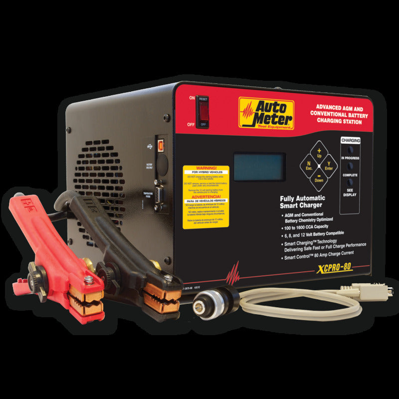 Autometer AGM Optimized Fast Charger XCPRO-80 XCPRO-80 Photo - Primary