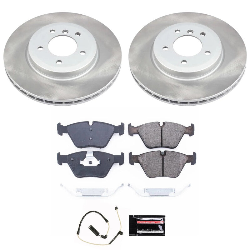 PowerStop Power Stop 06-08 BMW Z4 Front Semi-Coated Rotor Kit SC928 SC928 Photo - Primary