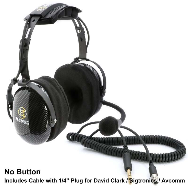 Rugged Radios FHS OTH FSI Headset w/ Mic On/Off Button / For Rugged / Firecom FHS-22-O/OFF-FC FHS-22-O/OFF-FC Photo - Primary